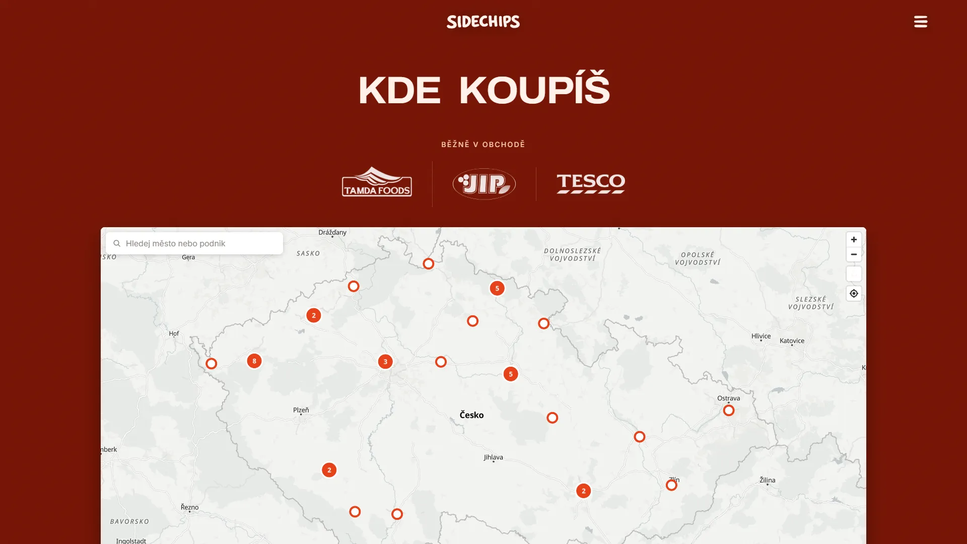 Mapa, kterou si značka plní sama